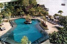Swimming Pool at the Shangri-La Hotel, Bangkok
Swimming Pool at the Shangri-La Hotel, Bangkok